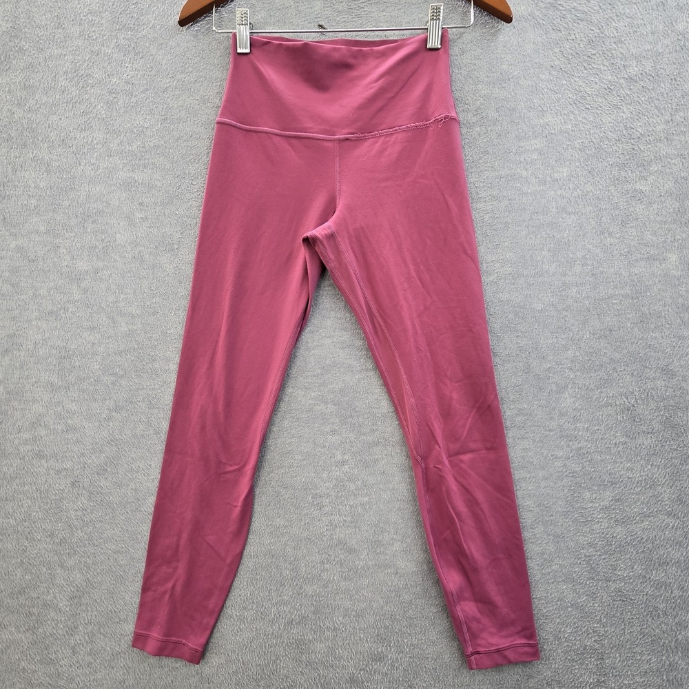 Lululemon Women Activewear Pants 6 Pink Align HR Legging LW5CT3S Slim 24" READ